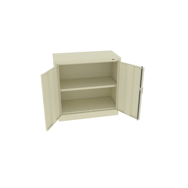 Cabinet, 36Wx18Dx36H, Chmpgn/Putty